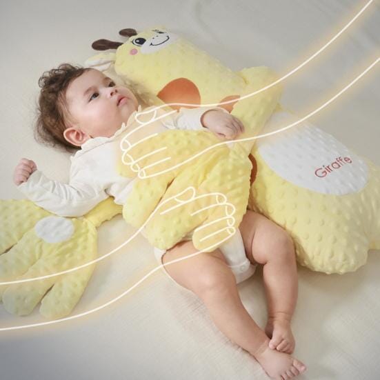 COUSSIN POUR BEBE - GIRAFFE bebeloulou