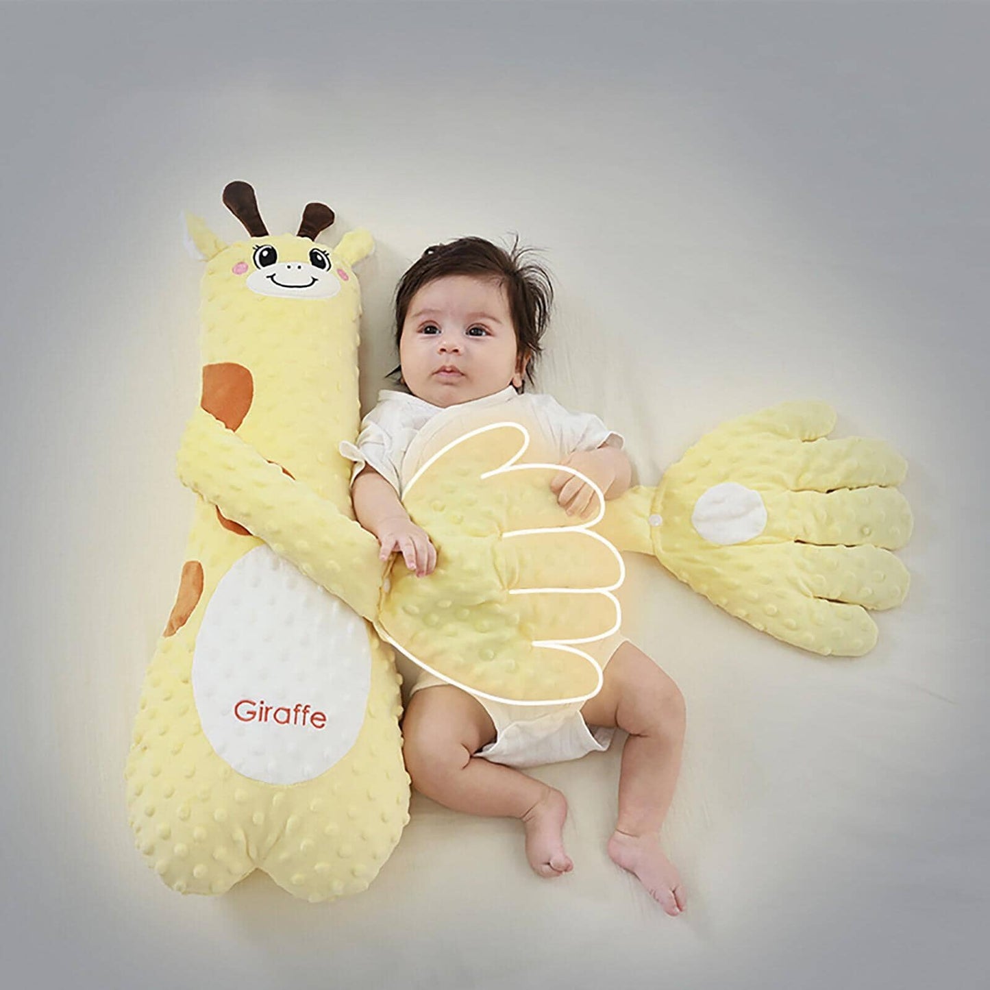 COUSSIN POUR BEBE - GIRAFFE bebeloulou
