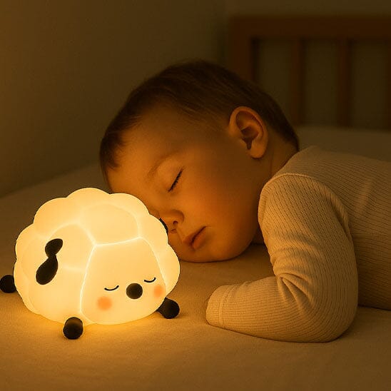 Veilleuse enfant bebe dort