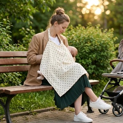 Cape d'allaitement Discrétion Confort enfant