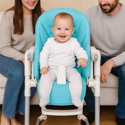 Coussin chaise haute Assise Nuage parents