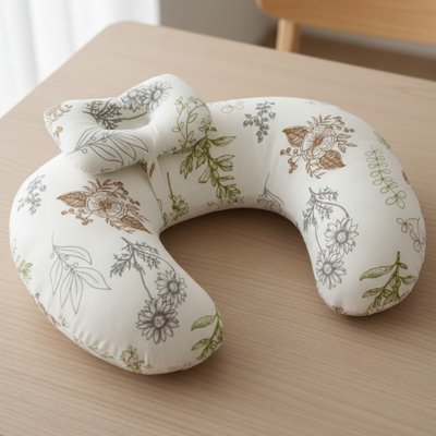 Coussin d'allaitement Relax feuilles