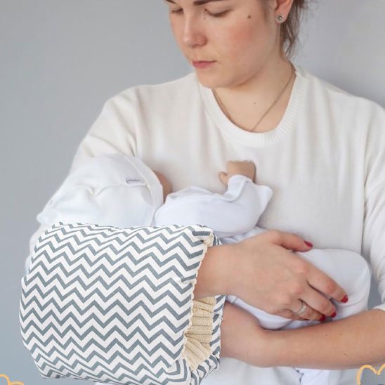 Coussin d'allaitement Allié de Maternité lignes