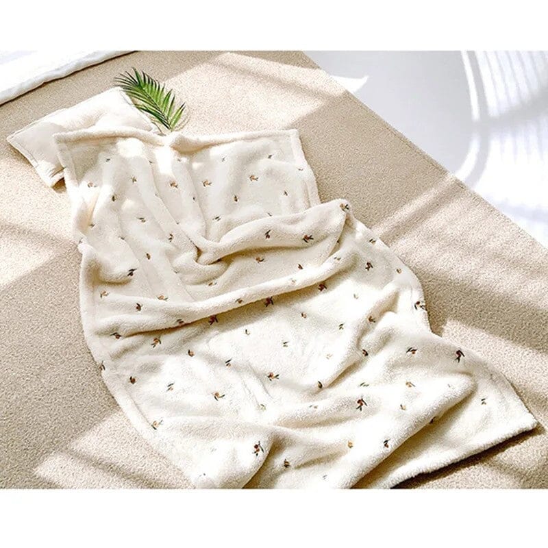 Couverture bebe olives