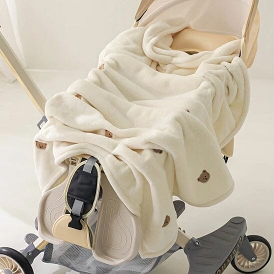 Couverture bébé-pousette