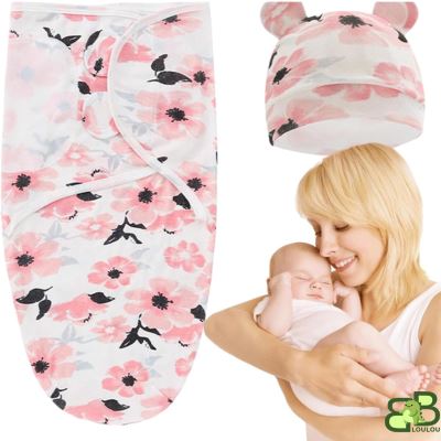 Couverture Emmaillotage-rose bebeloulou
