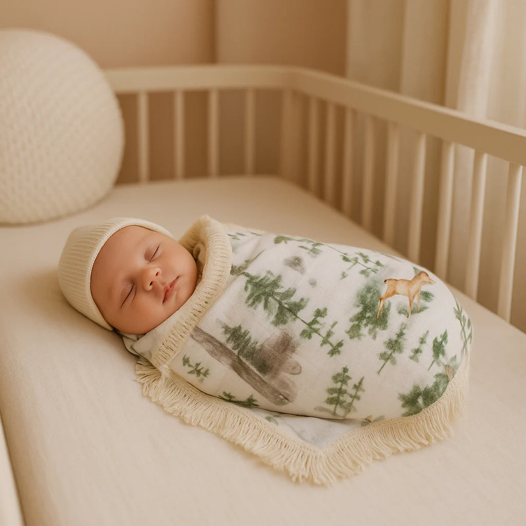 Couverture Emmaillotage | Nid de Tendresse bebeloulou