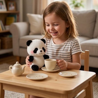 Peluche Panda Ming enfant