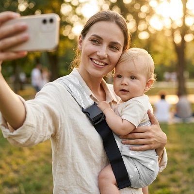 Porte bébé | Ergonomique bebeloulou