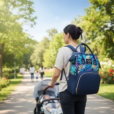Sac à Langer | Multifonctionnel Élégant bebeloulou