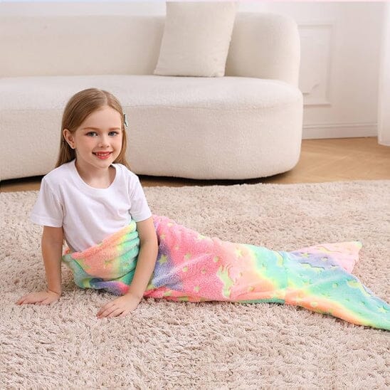 Sac de couchage enfant fille parterre