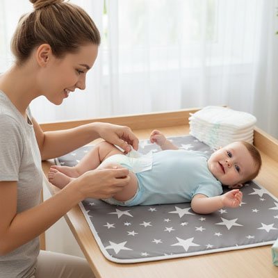 Tapis à langer nomade | BabyComfort bebeloulou