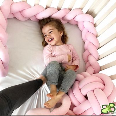 Tour de lit Tresse fille rit