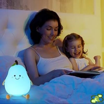 veilleuse bebe fille maman