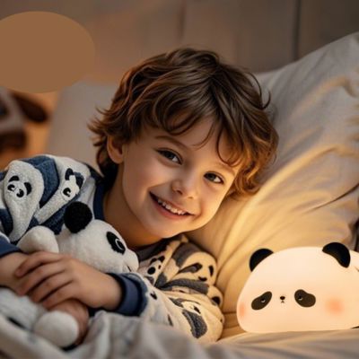 veilleuse bebe garçon au lit