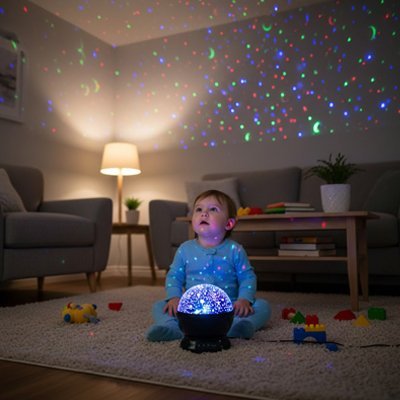 VEILLEUSE PROJECTION BEBE enfant