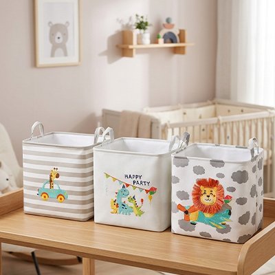 Panier rangement bébé chambre