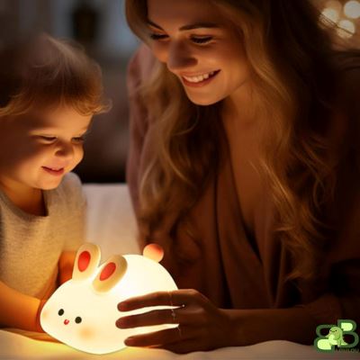 Veilleuse bebe maman