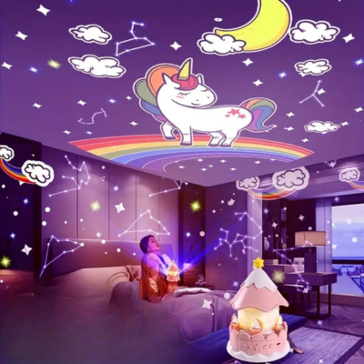 Veilleuse bébé projection plafond-Carousel bebeloulou