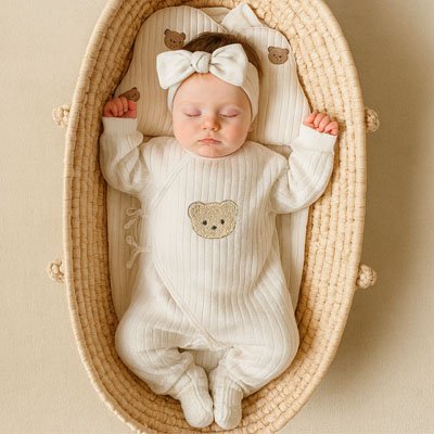Barboteuse bébé ours