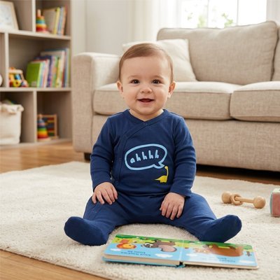 Barboteuse garçon Bulle de Douceur chambre enfant