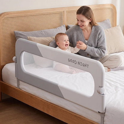 Barrière de lit anti-chute maman bébé

