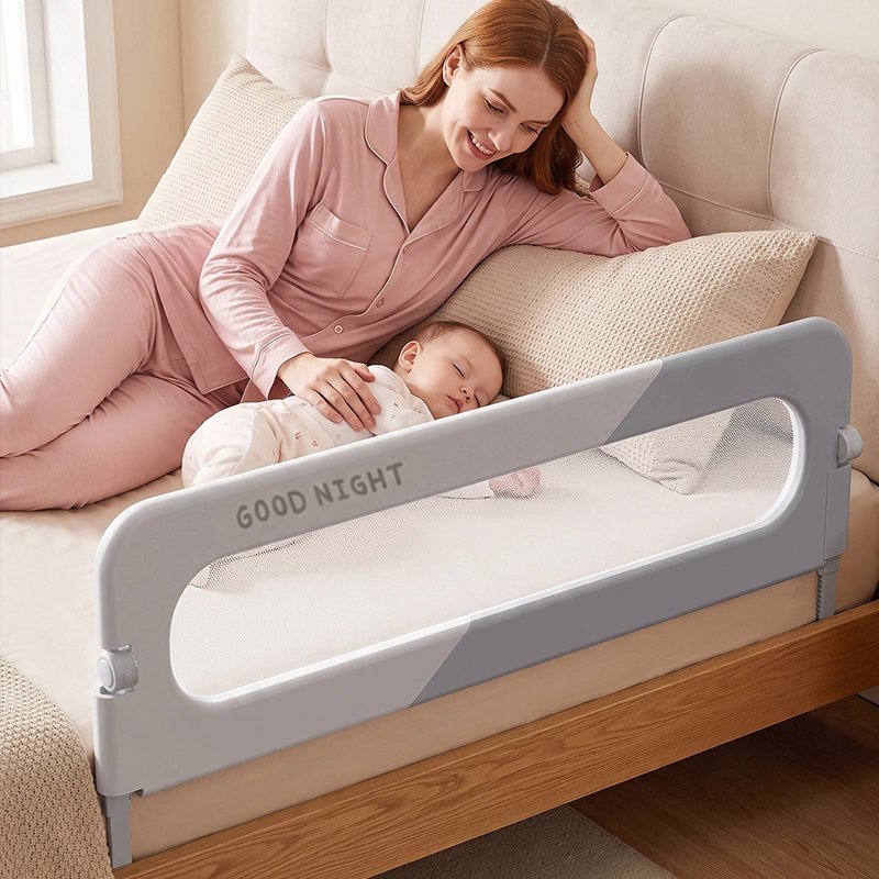 Barrière de lit anti-chute maman enfant