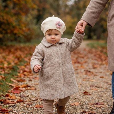 Bonnet bébé fille blanc