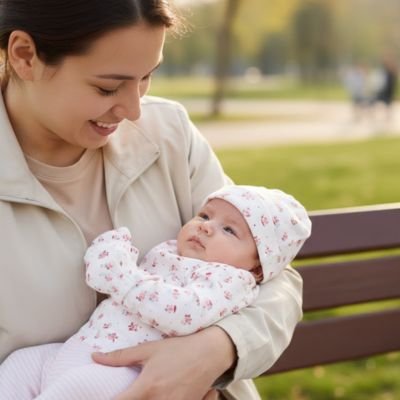 Bonnet bébé fille | Nuage d’hiver bebeloulou