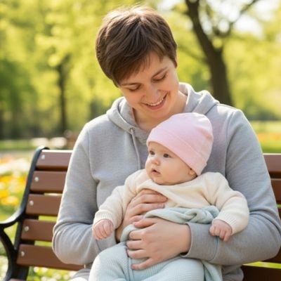 Bonnet bébé fille | Nuage d’hiver bebeloulou