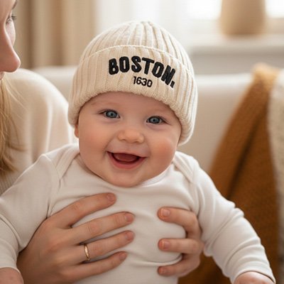 Bonnet bébé | Douceur Bio Française bebeloulou