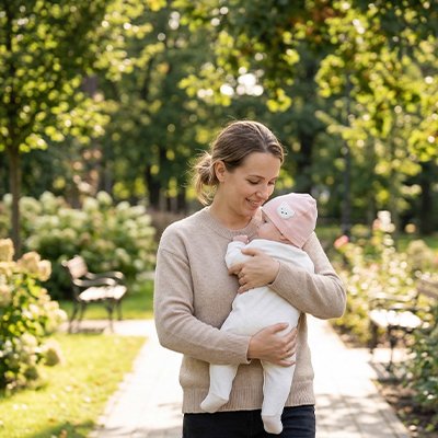 Bonnet bebe Ours mignon rose