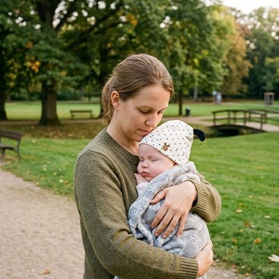 Bonnet bebe Tête lapin maman enfant