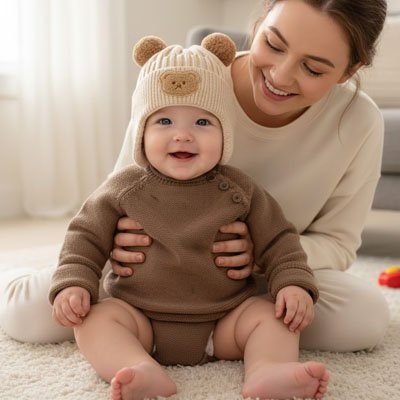 Bonnet bebe | Ultra-doux bebeloulou