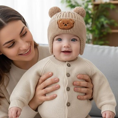 Bonnet bebe | Ultra-doux bebeloulou