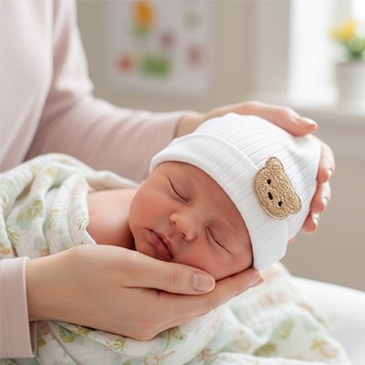Bonnet bebe naissance | Ultra-doux bebeloulou