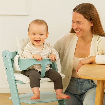 Chaise haute coussin Confort Sécurisé maman