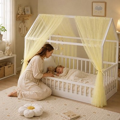 CIEL DE LIT BEBE Cocon Magique maman enfant
