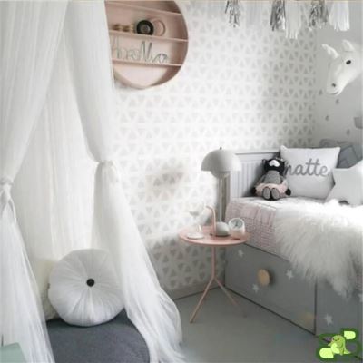 Ciel de lit bébé BabyDream™ - {{ bebe loulou }}