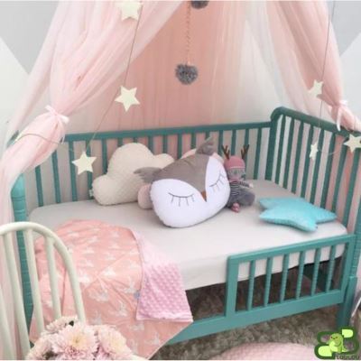 Ciel de lit bébé BabyDream™ - {{ bebe loulou }}