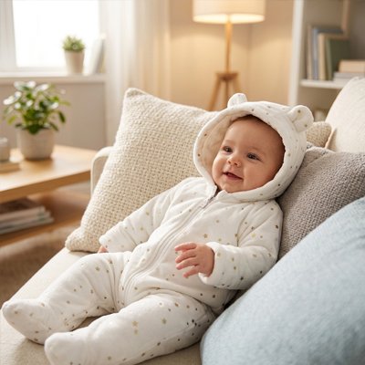 Combinaison bébé polaire enfant