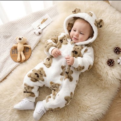 COMBINAISON OURS POUR BEBE allogé