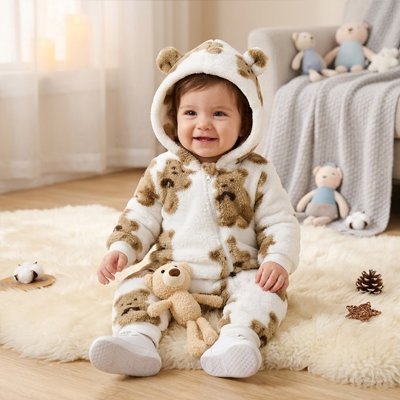 COMBINAISON OURS POUR BEBE enfant