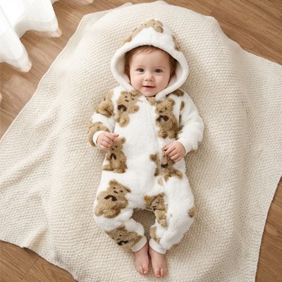 COMBINAISON OURS POUR BEBE 