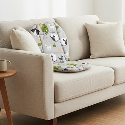 Coussin chaise haute | Mouton bebeloulou