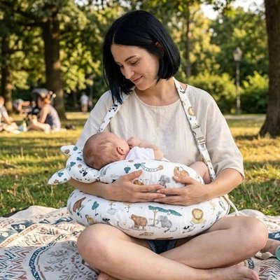 Coussin d'allaitement Étreinte Maman & Bébé maman