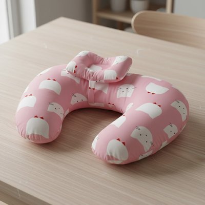 Coussin d'allaitement Relax chat