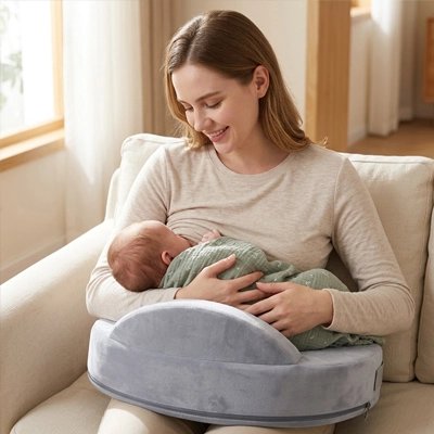 Coussin d'allaitement Lotus maman