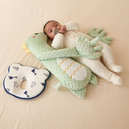 coussin pour bebe vert 