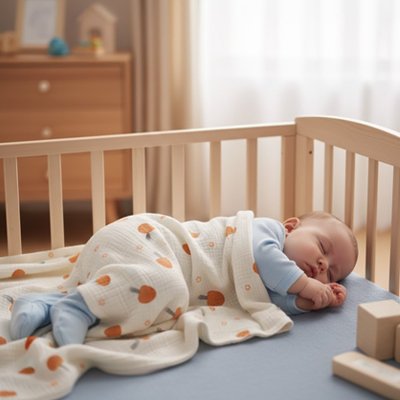 Couverture bébé lit